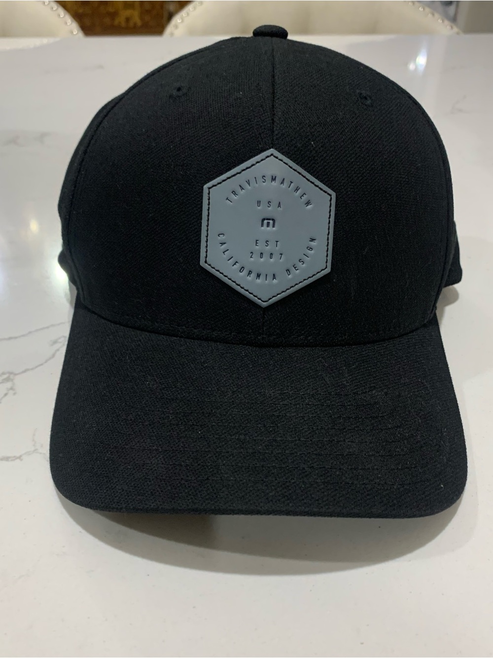 Travis Mathew Word of Mouth Snapback Baseball Cap Size S/M - Picture 2 of 9